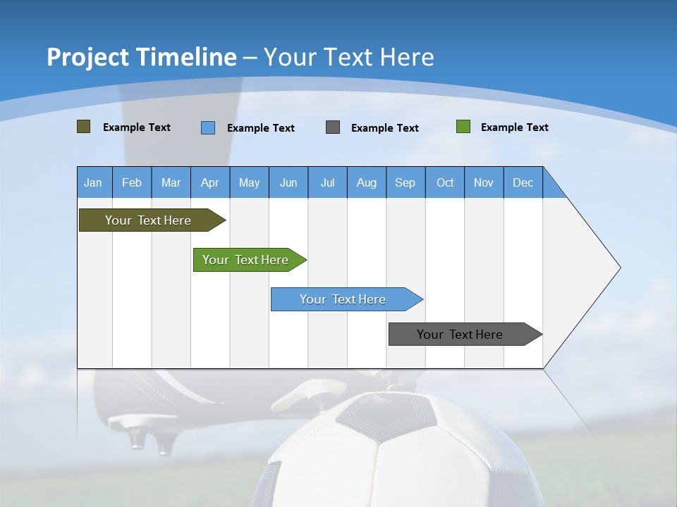 Sport Guy Sky PowerPoint Template