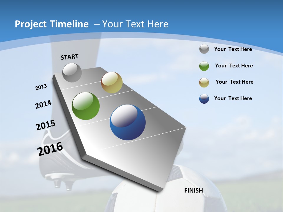 Sport Guy Sky PowerPoint Template