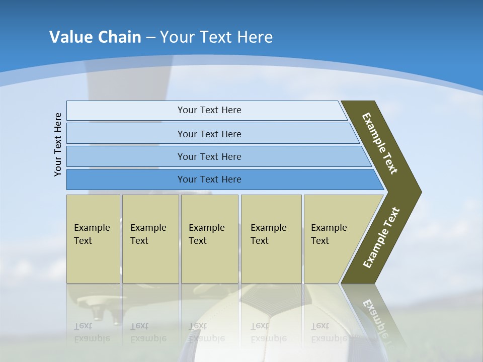 Sport Guy Sky PowerPoint Template