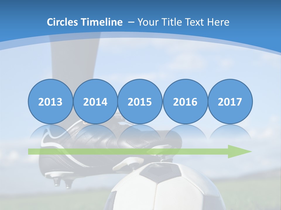 Sport Guy Sky PowerPoint Template