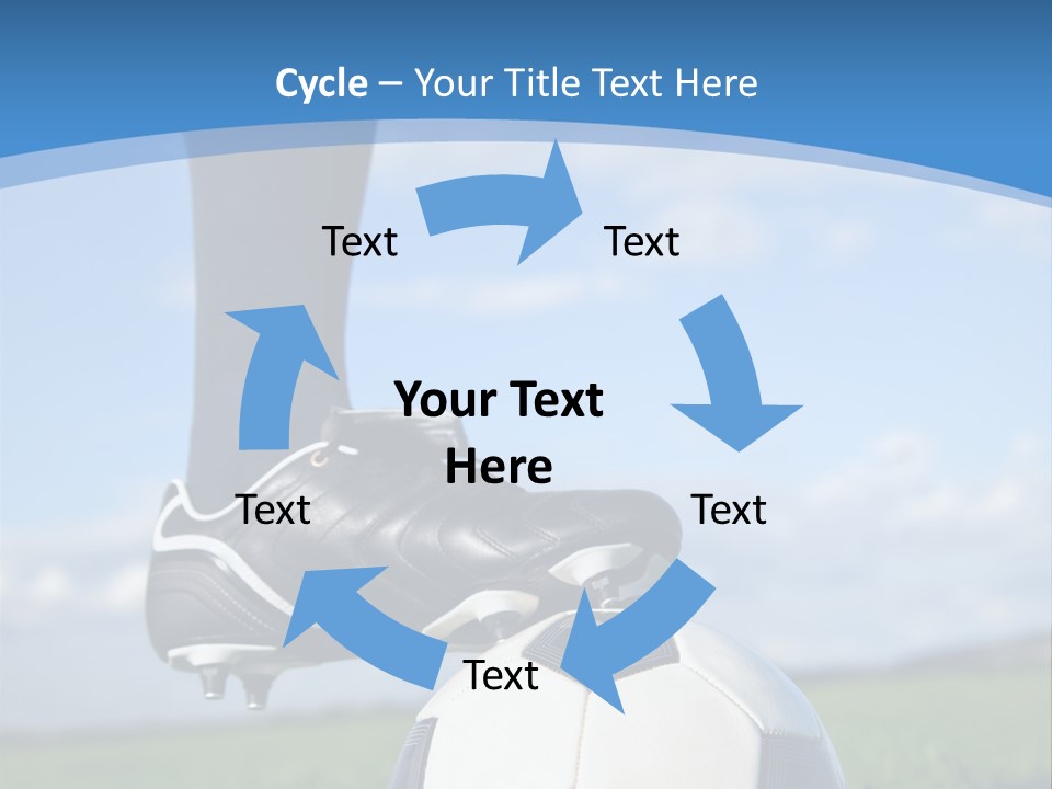 Sport Guy Sky PowerPoint Template