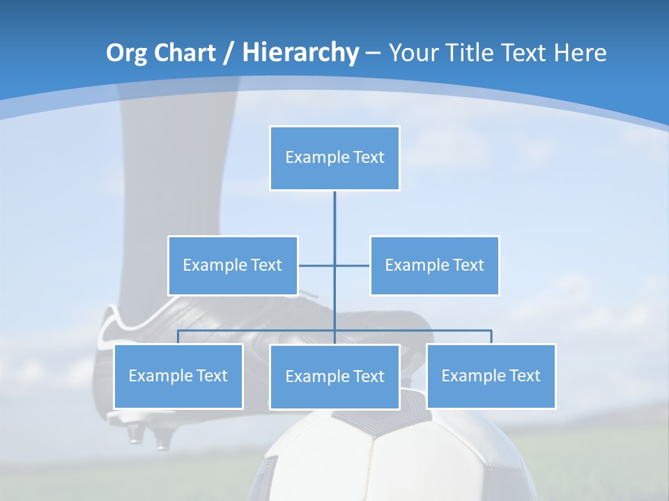 Sport Guy Sky PowerPoint Template