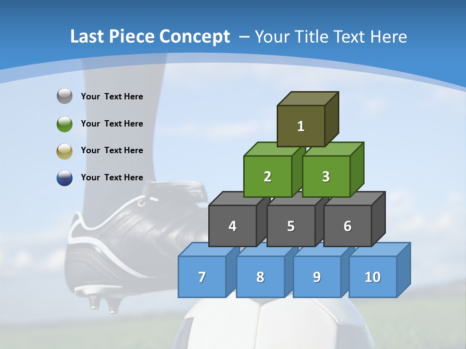 Sport Guy Sky PowerPoint Template