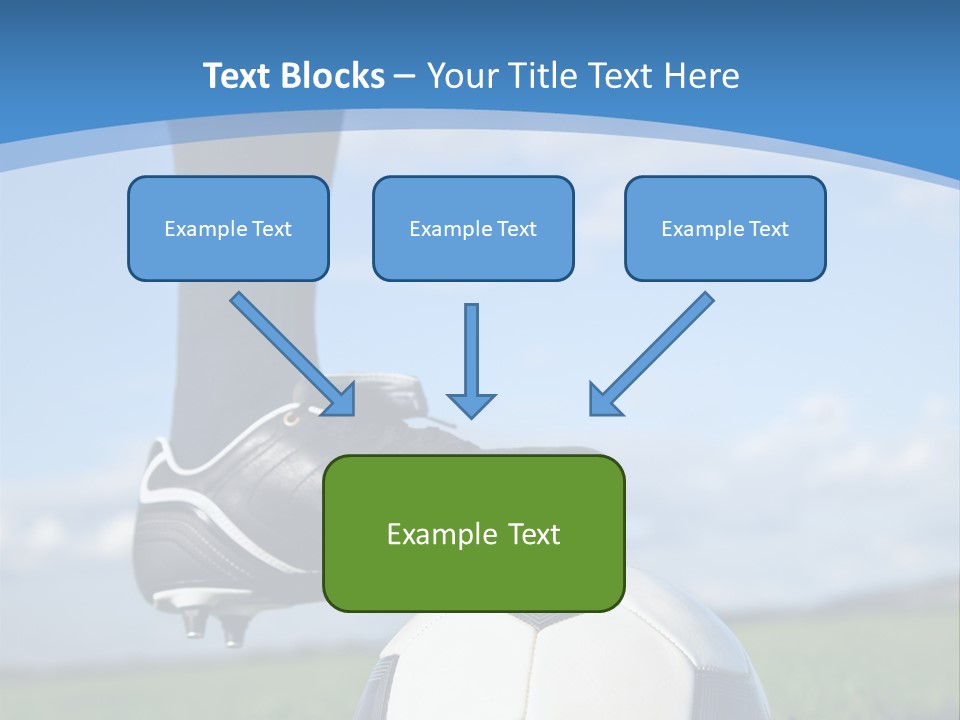 Sport Guy Sky PowerPoint Template