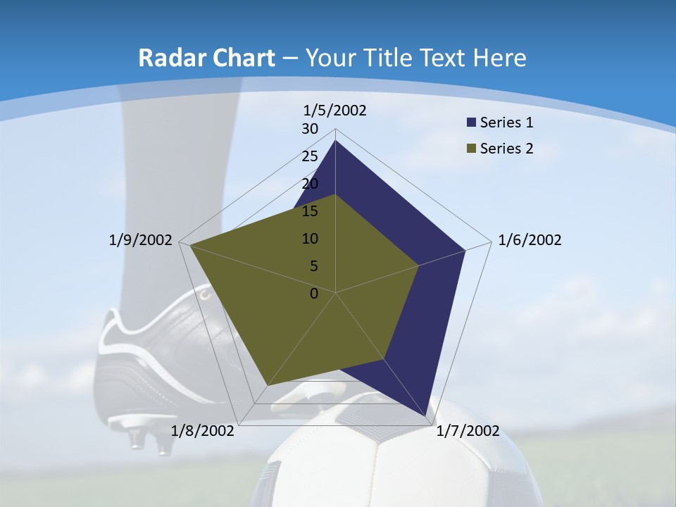 Sport Guy Sky PowerPoint Template