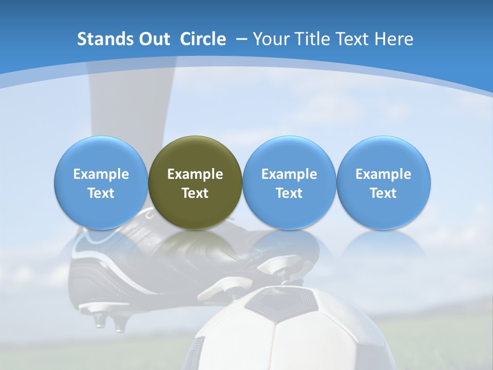 Sport Guy Sky PowerPoint Template