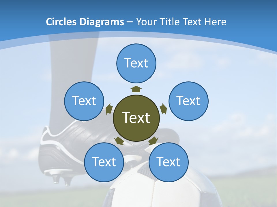 Sport Guy Sky PowerPoint Template