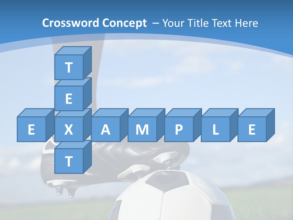 Sport Guy Sky PowerPoint Template