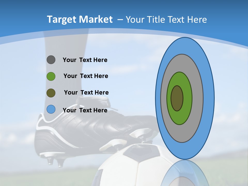 Sport Guy Sky PowerPoint Template