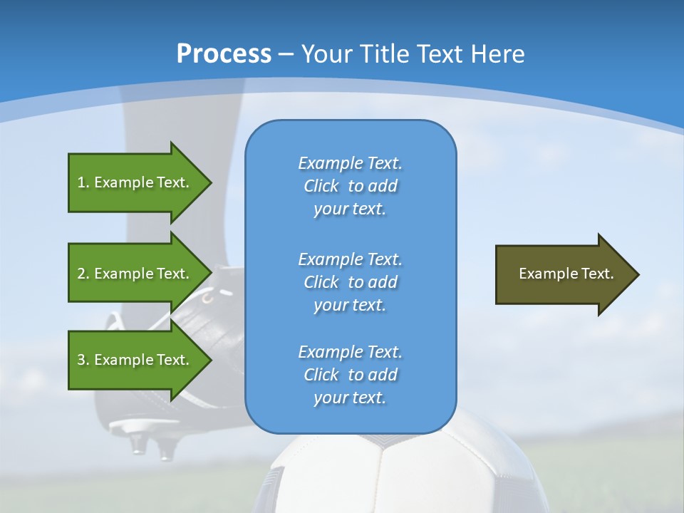 Sport Guy Sky PowerPoint Template