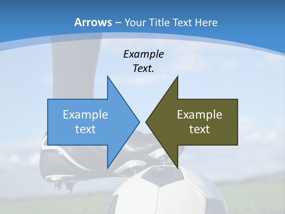 Sport Guy Sky PowerPoint Template