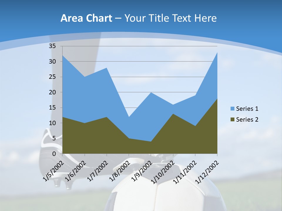 Sport Guy Sky PowerPoint Template