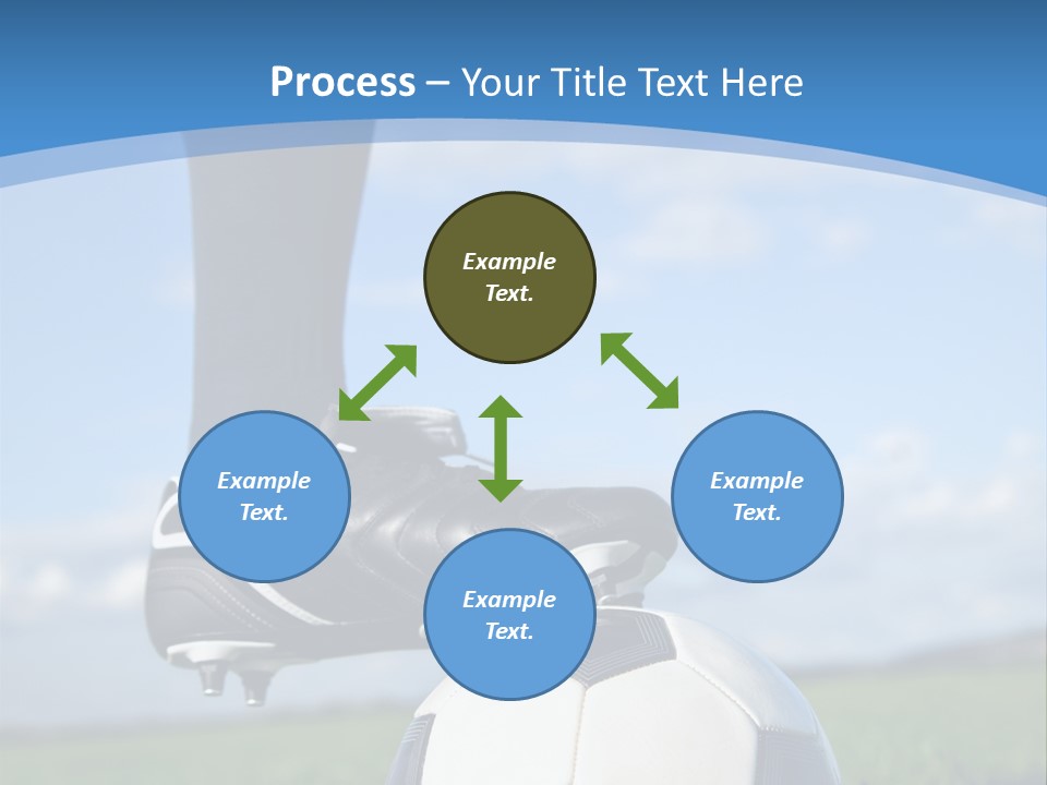 Sport Guy Sky PowerPoint Template