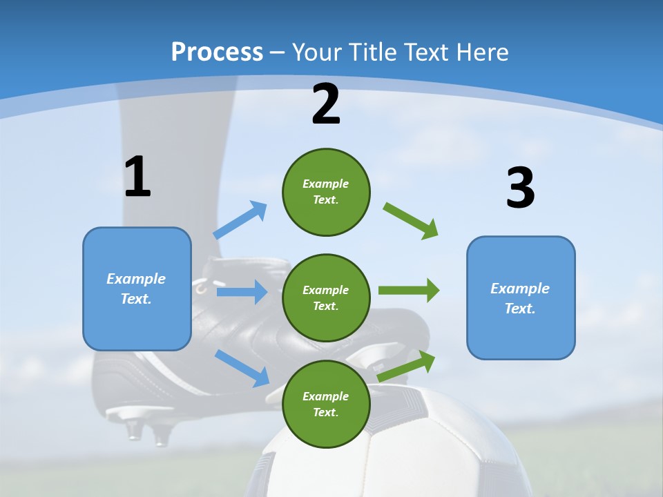 Sport Guy Sky PowerPoint Template