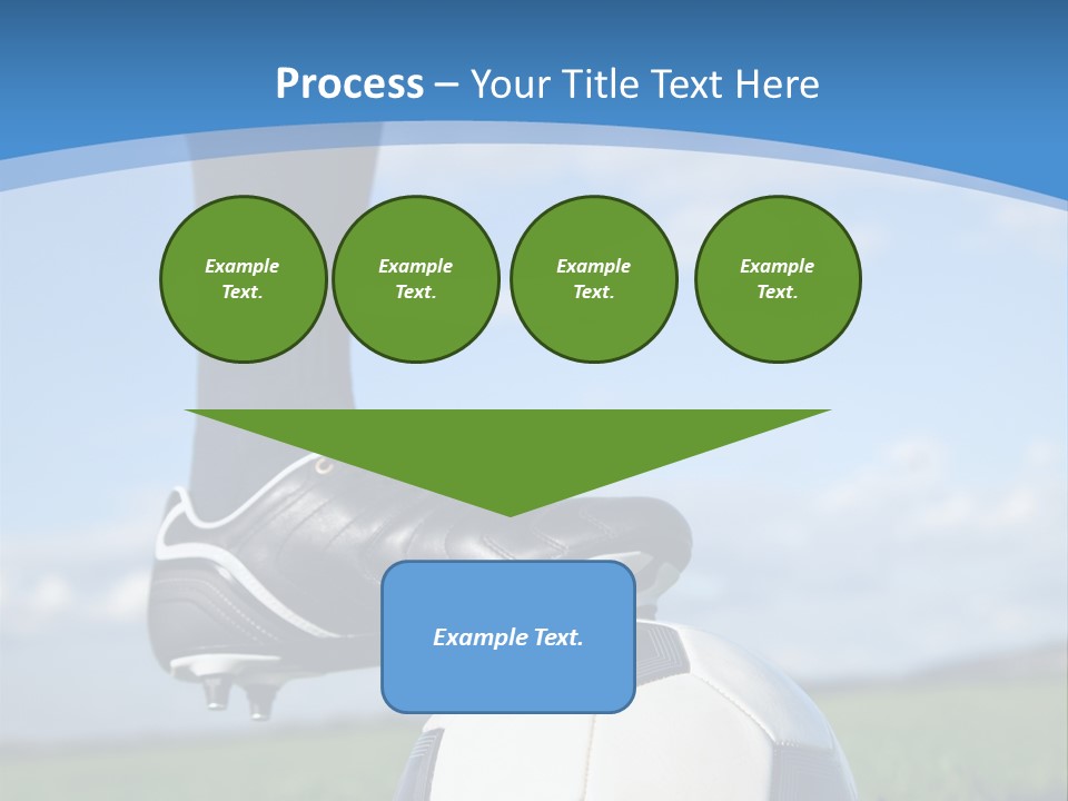 Sport Guy Sky PowerPoint Template