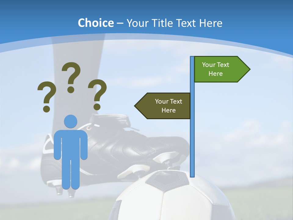 Sport Guy Sky PowerPoint Template