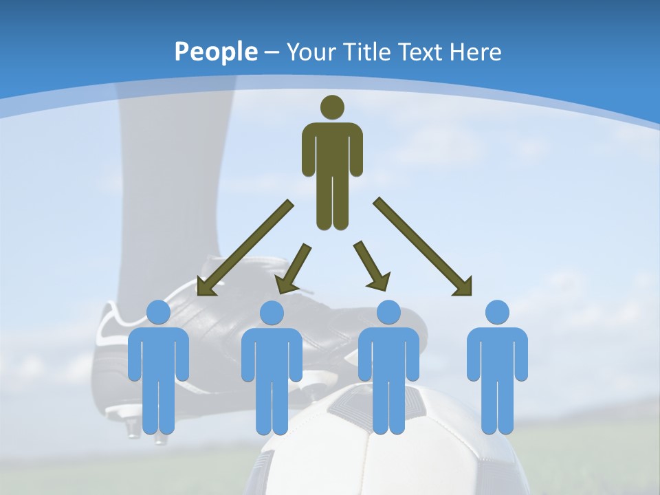 Sport Guy Sky PowerPoint Template