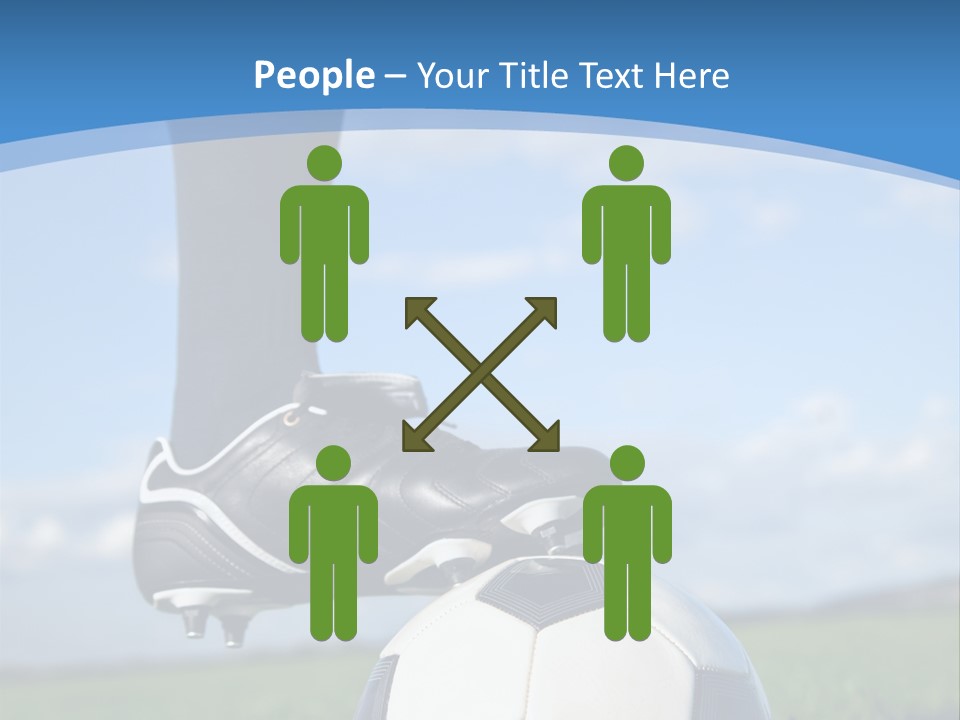 Sport Guy Sky PowerPoint Template