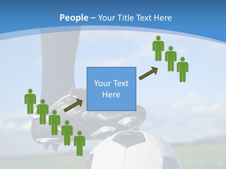 Sport Guy Sky PowerPoint Template