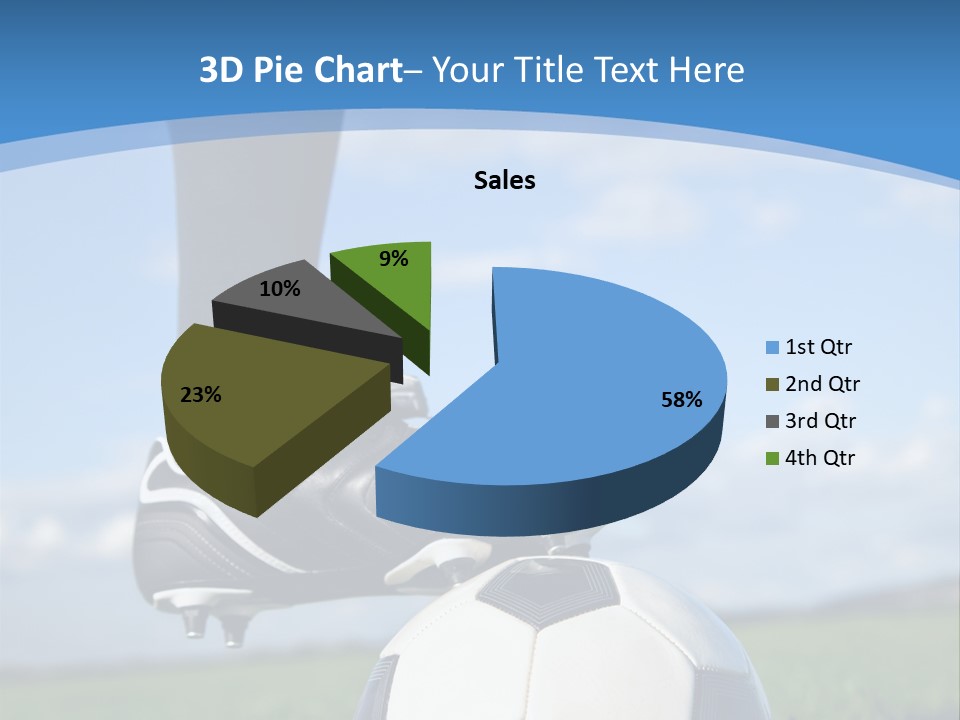 Sport Guy Sky PowerPoint Template