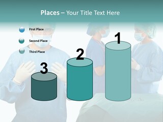 Medical Powerpoint Presentation With Doctors In Scrubs PowerPoint Template