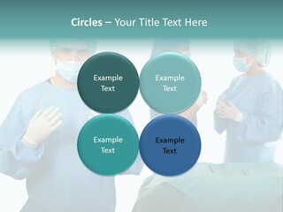 Medical Powerpoint Presentation With Doctors In Scrubs PowerPoint Template
