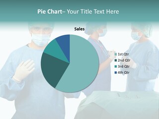 Medical Powerpoint Presentation With Doctors In Scrubs PowerPoint Template