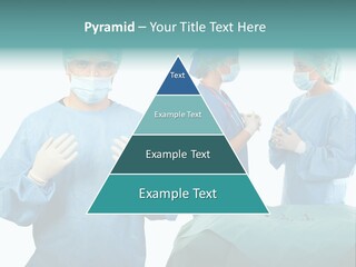 Medical Powerpoint Presentation With Doctors In Scrubs PowerPoint Template
