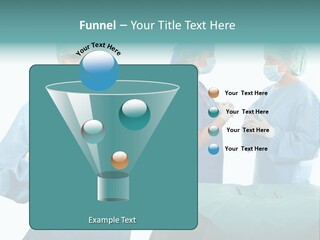 Medical Powerpoint Presentation With Doctors In Scrubs PowerPoint Template