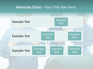 Medical Powerpoint Presentation With Doctors In Scrubs PowerPoint Template