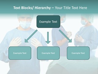 Medical Powerpoint Presentation With Doctors In Scrubs PowerPoint Template