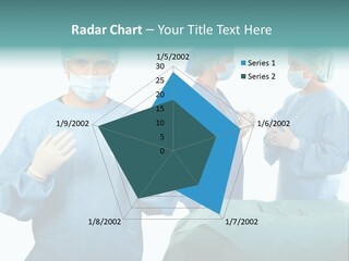 Medical Powerpoint Presentation With Doctors In Scrubs PowerPoint Template