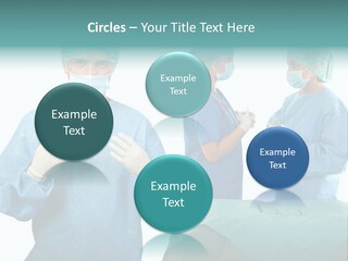 Medical Powerpoint Presentation With Doctors In Scrubs PowerPoint Template