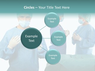 Medical Powerpoint Presentation With Doctors In Scrubs PowerPoint Template