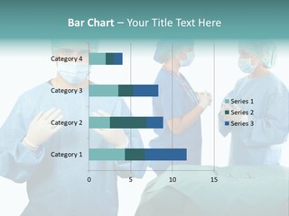 Medical Powerpoint Presentation With Doctors In Scrubs PowerPoint Template