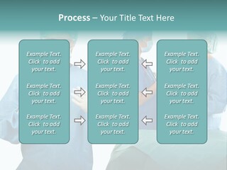 Medical Powerpoint Presentation With Doctors In Scrubs PowerPoint Template