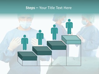 Medical Powerpoint Presentation With Doctors In Scrubs PowerPoint Template