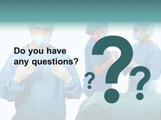 Medical Powerpoint Presentation With Doctors In Scrubs PowerPoint Template