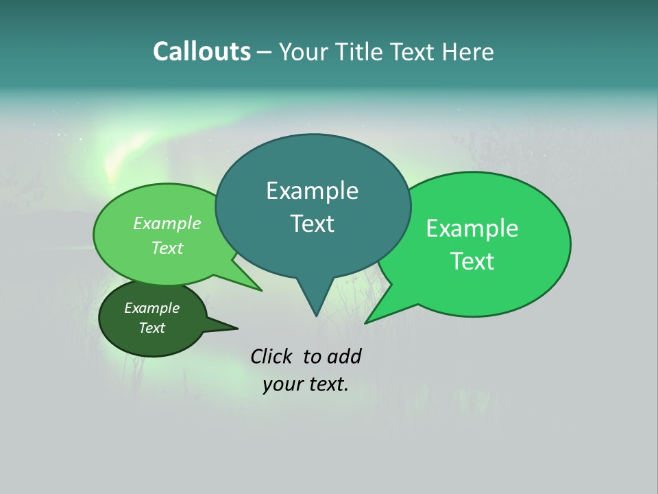 Illuminate Particles Night PowerPoint Template