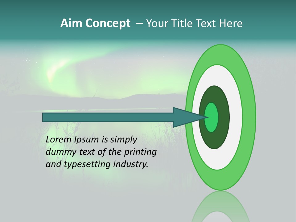 Illuminate Particles Night PowerPoint Template