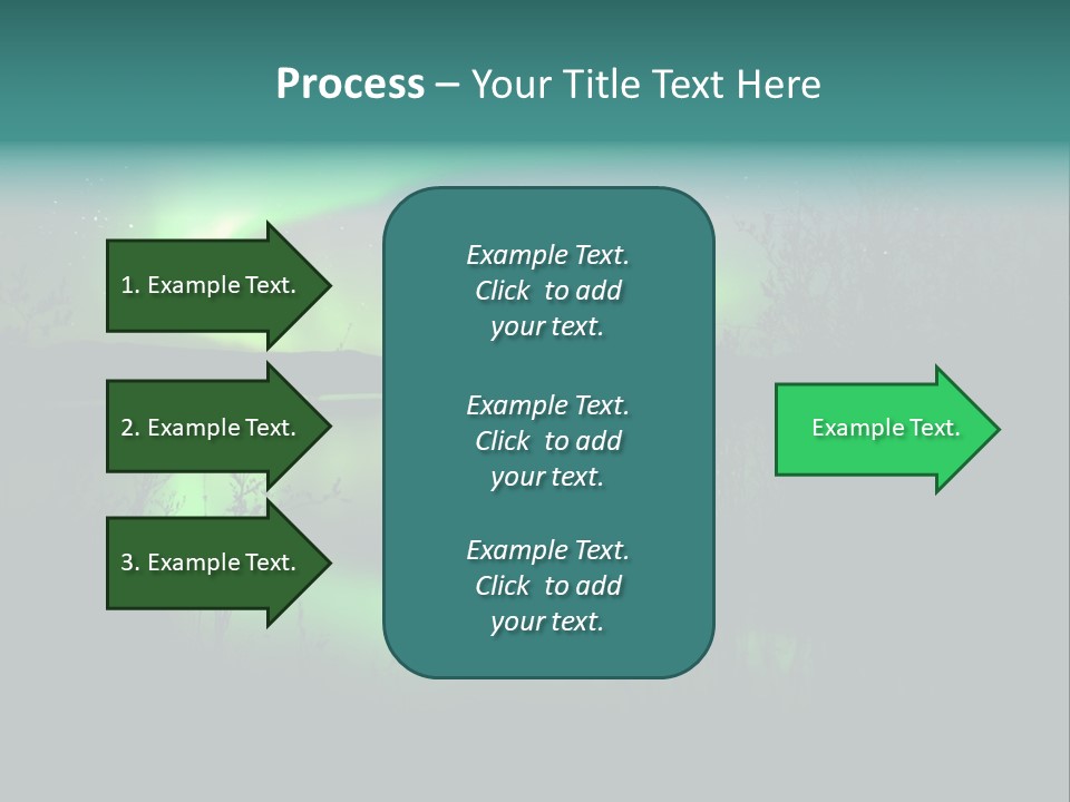 Illuminate Particles Night PowerPoint Template