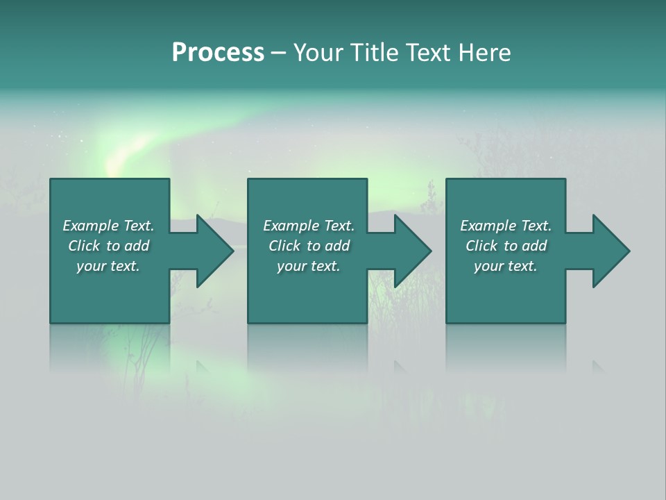 Illuminate Particles Night PowerPoint Template