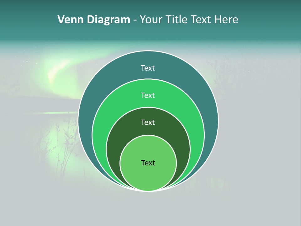 Illuminate Particles Night PowerPoint Template