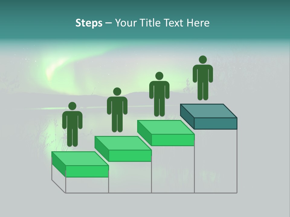 Illuminate Particles Night PowerPoint Template