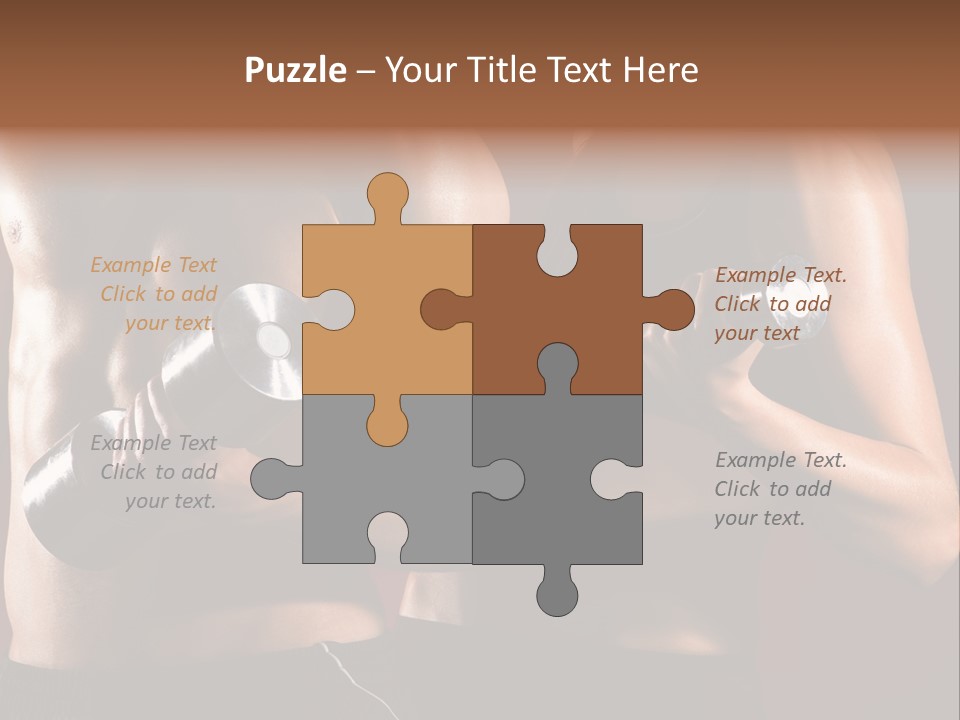 Abs Woman Healthy PowerPoint Template