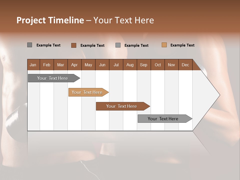 Abs Woman Healthy PowerPoint Template
