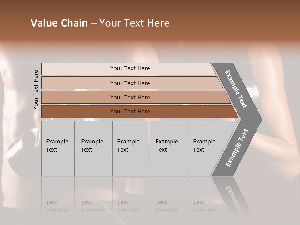 Abs Woman Healthy PowerPoint Template