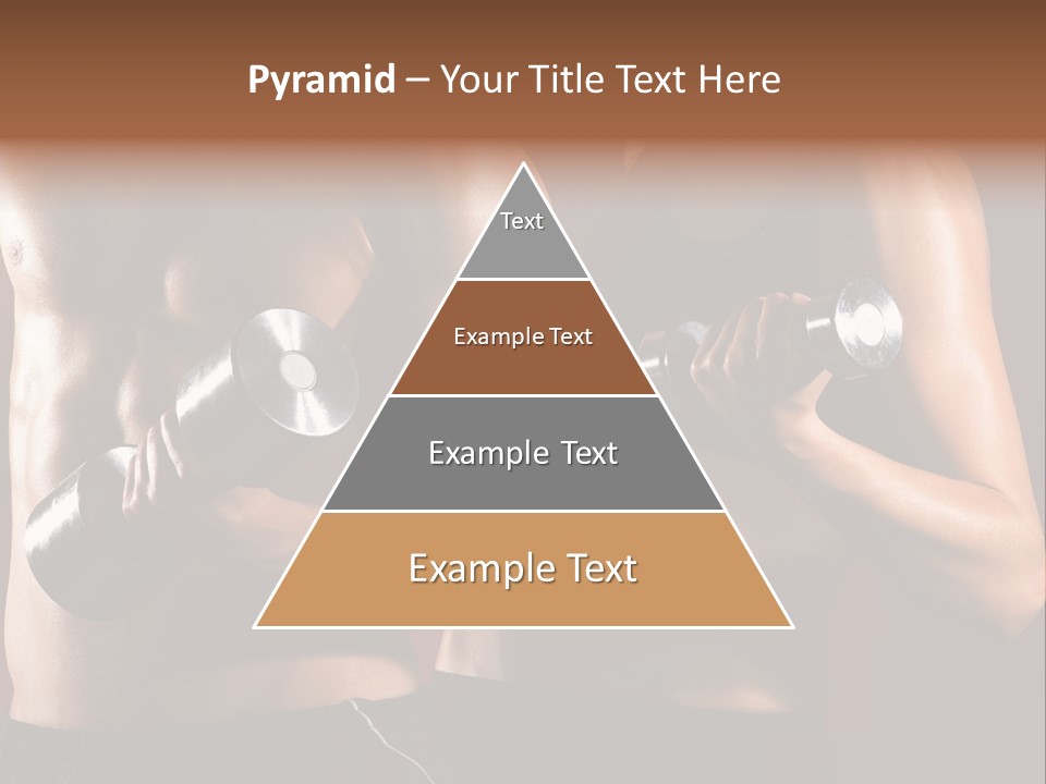 Abs Woman Healthy PowerPoint Template