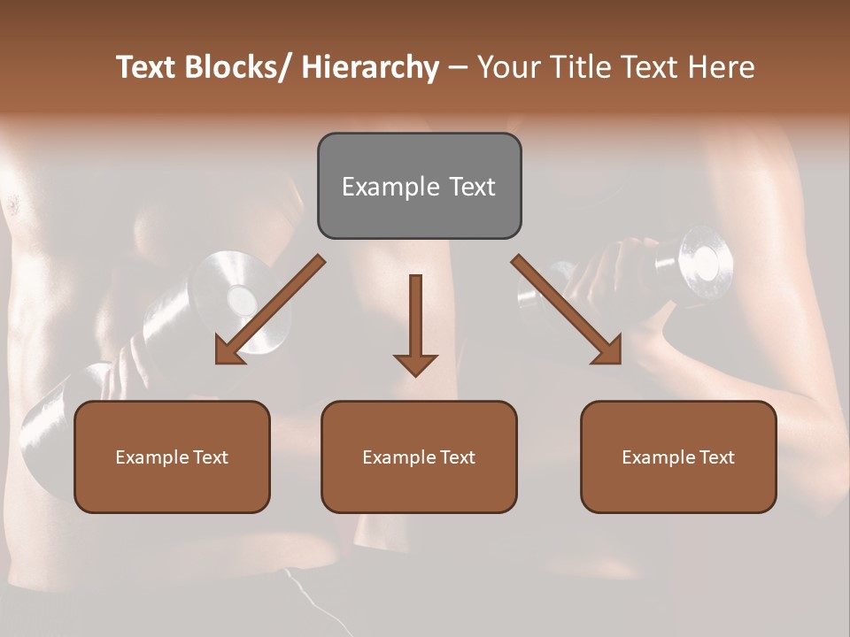 Abs Woman Healthy PowerPoint Template