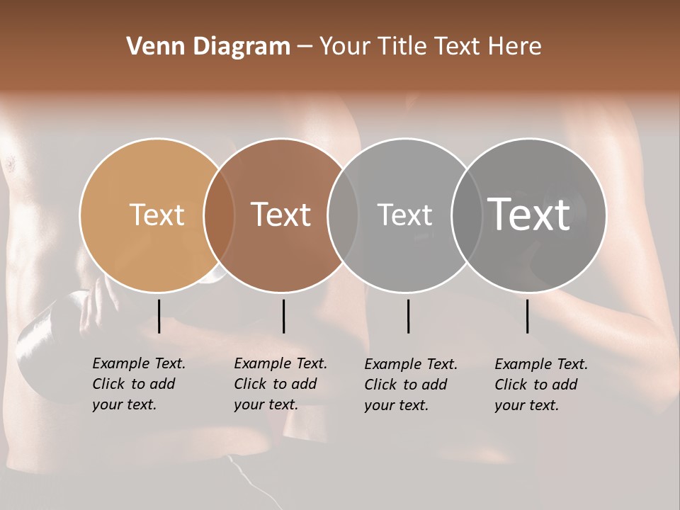 Abs Woman Healthy PowerPoint Template